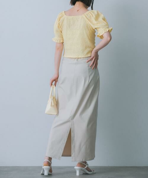 SENSE OF PLACE by URBAN RESEARCH / センスオブプレイス バイ アーバンリサーチ Tシャツ | シャーリングスクエアトップ | 詳細4