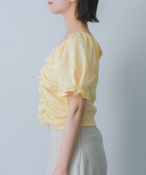 SENSE OF PLACE by URBAN RESEARCH / センスオブプレイス バイ アーバンリサーチ Tシャツ | シャーリングスクエアトップ | 詳細6