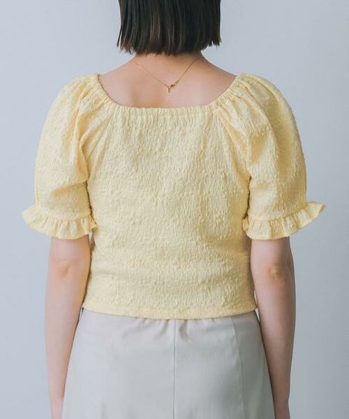 SENSE OF PLACE by URBAN RESEARCH / センスオブプレイス バイ アーバンリサーチ Tシャツ | シャーリングスクエアトップ | 詳細7