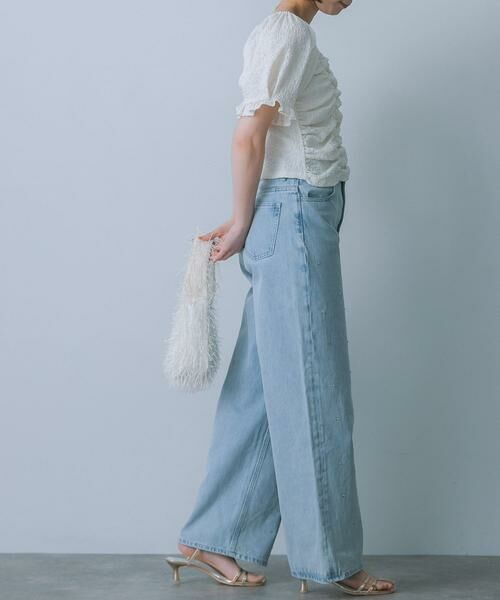 SENSE OF PLACE by URBAN RESEARCH / センスオブプレイス バイ アーバンリサーチ Tシャツ | シャーリングスクエアトップ | 詳細18