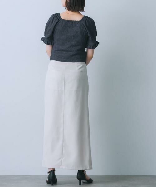 SENSE OF PLACE by URBAN RESEARCH / センスオブプレイス バイ アーバンリサーチ Tシャツ | シャーリングスクエアトップ | 詳細25