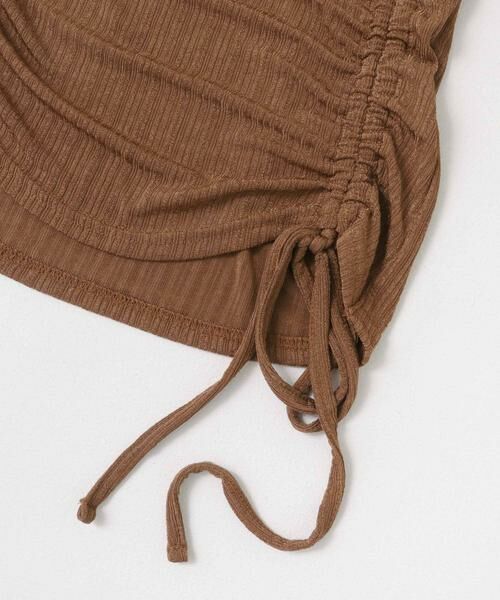 SENSE OF PLACE by URBAN RESEARCH / センスオブプレイス バイ アーバンリサーチ Tシャツ | カットアウトシャーリングトップ(5分袖) | 詳細8