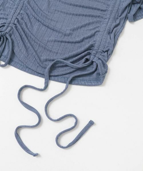 SENSE OF PLACE by URBAN RESEARCH / センスオブプレイス バイ アーバンリサーチ Tシャツ | カットアウトシャーリングトップ(5分袖) | 詳細18