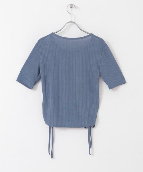 SENSE OF PLACE by URBAN RESEARCH / センスオブプレイス バイ アーバンリサーチ Tシャツ | カットアウトシャーリングトップ(5分袖) | 詳細19