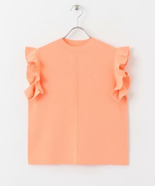 SENSE OF PLACE by URBAN RESEARCH / センスオブプレイス バイ アーバンリサーチ ニット・セーター | フリルコンパクトセーター | 詳細1