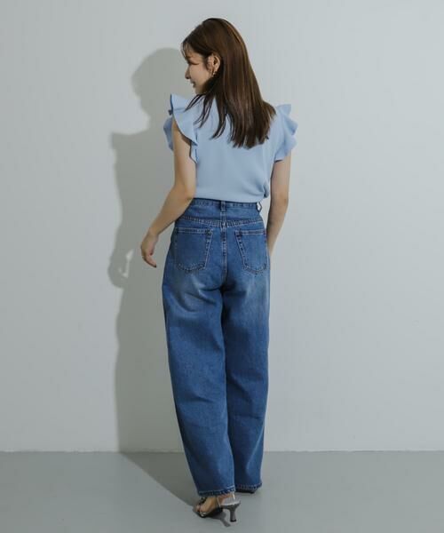 SENSE OF PLACE by URBAN RESEARCH / センスオブプレイス バイ アーバンリサーチ ニット・セーター | フリルコンパクトセーター | 詳細10