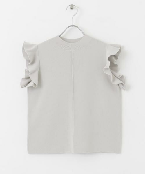 SENSE OF PLACE by URBAN RESEARCH / センスオブプレイス バイ アーバンリサーチ ニット・セーター | フリルコンパクトセーター | 詳細19