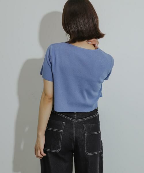 SENSE OF PLACE by URBAN RESEARCH / センスオブプレイス バイ アーバンリサーチ ニット・セーター | ハートネックビジューセーター | 詳細4