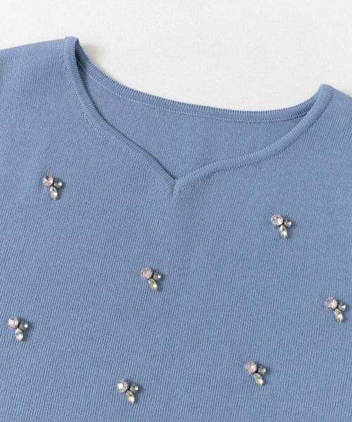 SENSE OF PLACE by URBAN RESEARCH / センスオブプレイス バイ アーバンリサーチ ニット・セーター | ハートネックビジューセーター | 詳細8