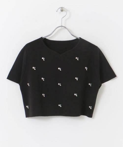 SENSE OF PLACE by URBAN RESEARCH / センスオブプレイス バイ アーバンリサーチ ニット・セーター | ハートネックビジューセーター | 詳細17