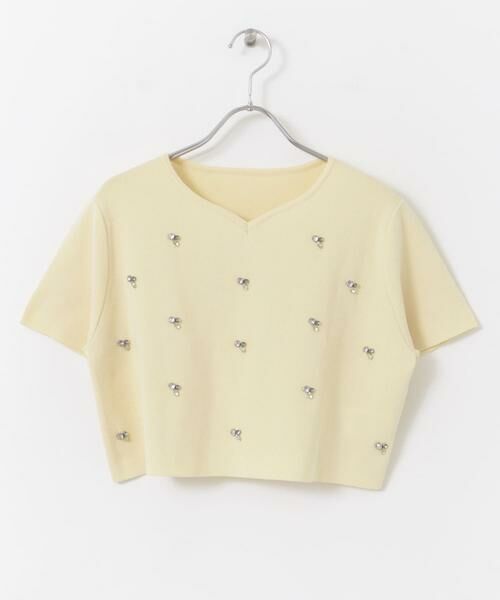 SENSE OF PLACE by URBAN RESEARCH / センスオブプレイス バイ アーバンリサーチ ニット・セーター | ハートネックビジューセーター | 詳細29