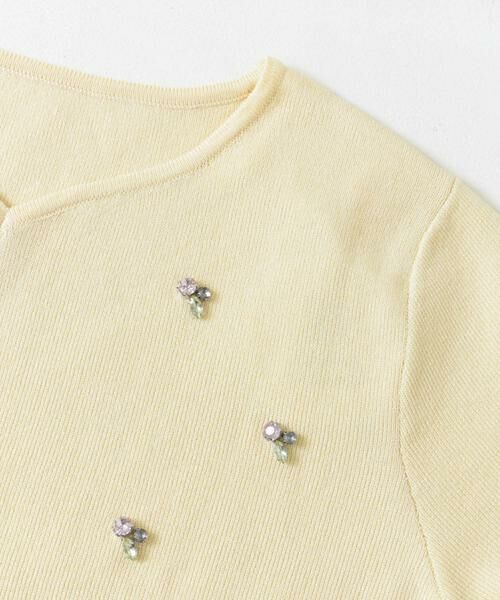 SENSE OF PLACE by URBAN RESEARCH / センスオブプレイス バイ アーバンリサーチ ニット・セーター | ハートネックビジューセーター | 詳細30