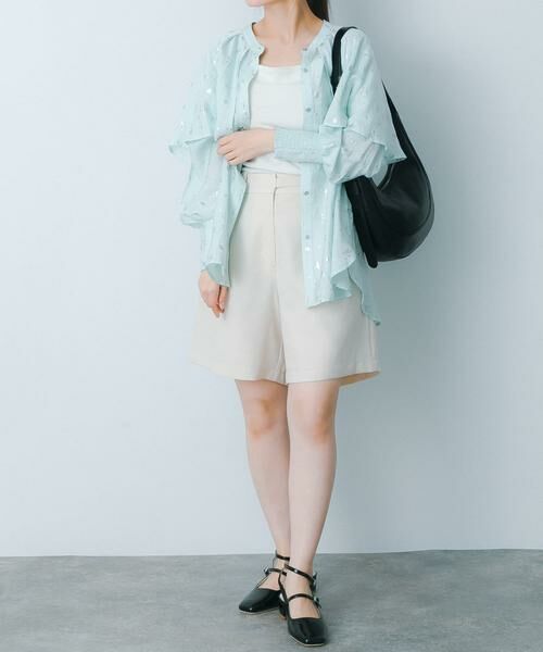 SENSE OF PLACE by URBAN RESEARCH / センスオブプレイス バイ アーバンリサーチ シャツ・ブラウス | ハクプリントケープブラウス | 詳細2