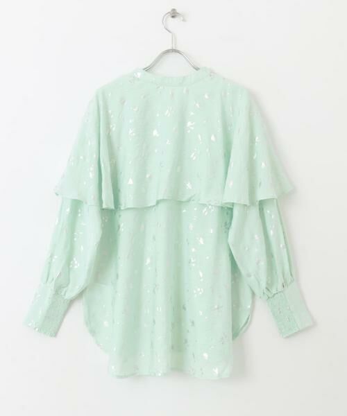 SENSE OF PLACE by URBAN RESEARCH / センスオブプレイス バイ アーバンリサーチ シャツ・ブラウス | ハクプリントケープブラウス | 詳細5