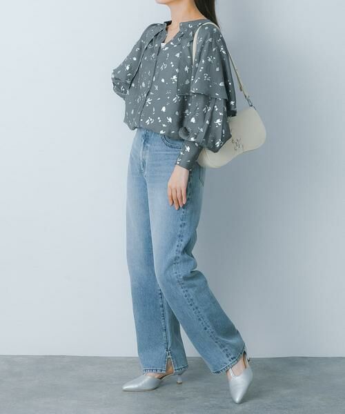 SENSE OF PLACE by URBAN RESEARCH / センスオブプレイス バイ アーバンリサーチ シャツ・ブラウス | ハクプリントケープブラウス | 詳細10