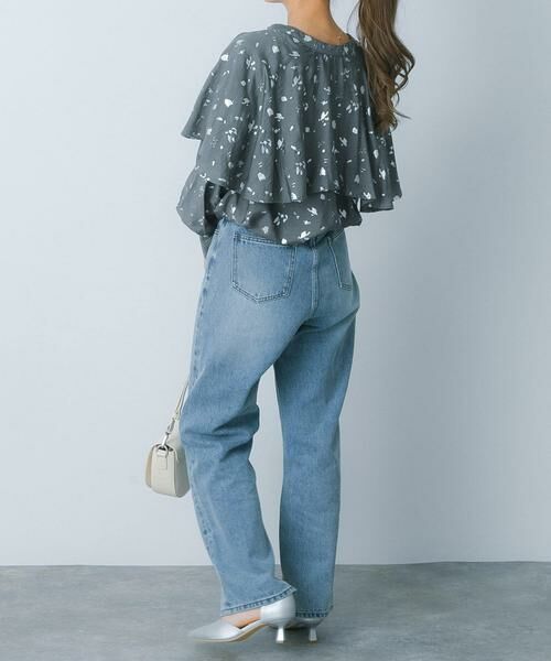 SENSE OF PLACE by URBAN RESEARCH / センスオブプレイス バイ アーバンリサーチ シャツ・ブラウス | ハクプリントケープブラウス | 詳細11