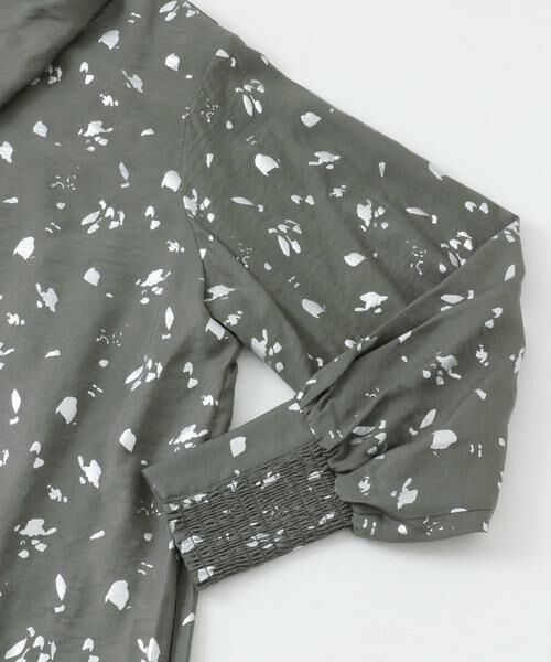 SENSE OF PLACE by URBAN RESEARCH / センスオブプレイス バイ アーバンリサーチ シャツ・ブラウス | ハクプリントケープブラウス | 詳細13