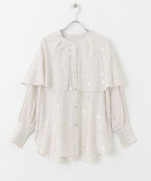 SENSE OF PLACE by URBAN RESEARCH / センスオブプレイス バイ アーバンリサーチ シャツ・ブラウス | ハクプリントケープブラウス | 詳細17