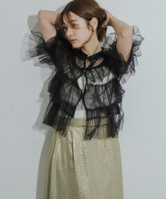 SENSE OF PLACE by URBAN RESEARCH / センスオブプレイス バイ アーバンリサーチ シャツ・ブラウス | チュールティアードブラウス