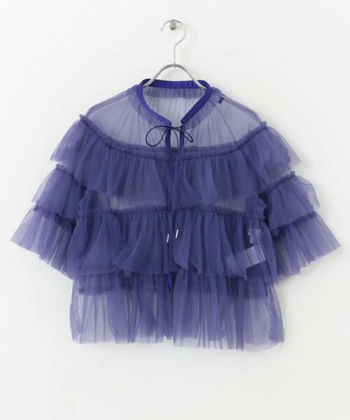 SENSE OF PLACE by URBAN RESEARCH / センスオブプレイス バイ アーバンリサーチ シャツ・ブラウス | チュールティアードブラウス | 詳細14