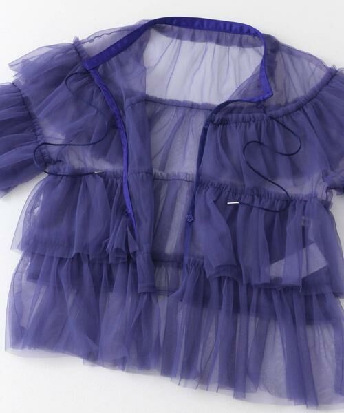 SENSE OF PLACE by URBAN RESEARCH / センスオブプレイス バイ アーバンリサーチ シャツ・ブラウス | チュールティアードブラウス | 詳細15