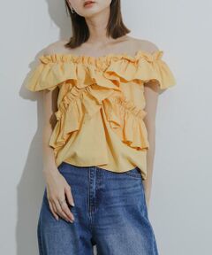 SENSE OF PLACE by URBAN RESEARCH / センスオブプレイス バイ アーバンリサーチ シャツ・ブラウス | 2WAYフリルノースリーブブラウス