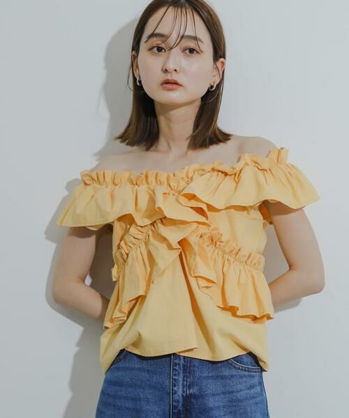 SENSE OF PLACE by URBAN RESEARCH / センスオブプレイス バイ アーバンリサーチ シャツ・ブラウス | 2WAYフリルノースリーブブラウス | 詳細1