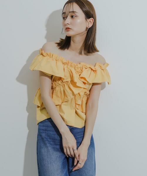 SENSE OF PLACE by URBAN RESEARCH / センスオブプレイス バイ アーバンリサーチ シャツ・ブラウス | 2WAYフリルノースリーブブラウス | 詳細2