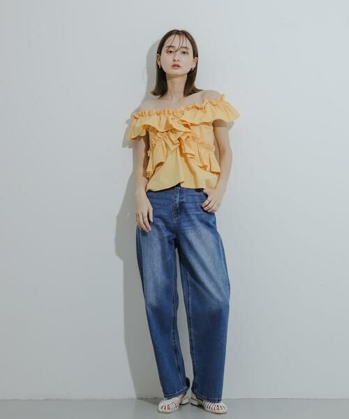 SENSE OF PLACE by URBAN RESEARCH / センスオブプレイス バイ アーバンリサーチ シャツ・ブラウス | 2WAYフリルノースリーブブラウス | 詳細4