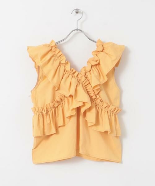 SENSE OF PLACE by URBAN RESEARCH / センスオブプレイス バイ アーバンリサーチ シャツ・ブラウス | 2WAYフリルノースリーブブラウス | 詳細5