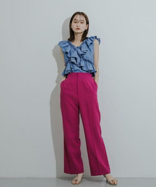 SENSE OF PLACE by URBAN RESEARCH / センスオブプレイス バイ アーバンリサーチ シャツ・ブラウス | 2WAYフリルノースリーブブラウス | 詳細10