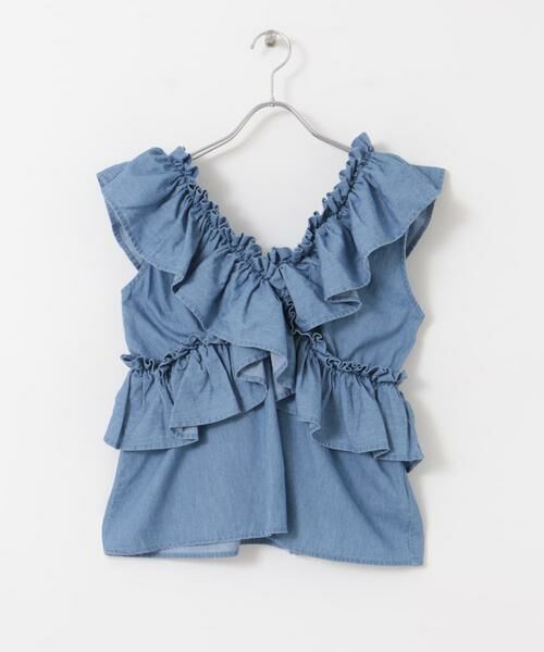 SENSE OF PLACE by URBAN RESEARCH / センスオブプレイス バイ アーバンリサーチ シャツ・ブラウス | 2WAYフリルノースリーブブラウス | 詳細12