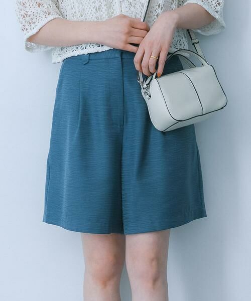 SENSE OF PLACE by URBAN RESEARCH / センスオブプレイス バイ アーバンリサーチ ショート・ハーフ・半端丈パンツ | ウエストデザインハーフパンツ | 詳細1