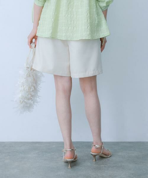 SENSE OF PLACE by URBAN RESEARCH / センスオブプレイス バイ アーバンリサーチ ショート・ハーフ・半端丈パンツ | ウエストデザインハーフパンツ | 詳細18