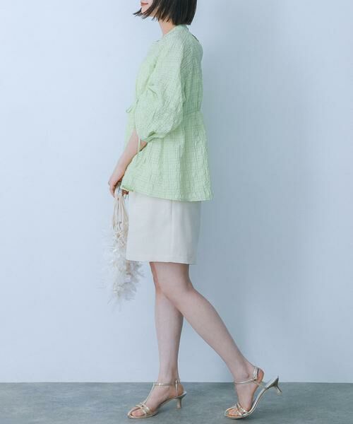 SENSE OF PLACE by URBAN RESEARCH / センスオブプレイス バイ アーバンリサーチ ショート・ハーフ・半端丈パンツ | ウエストデザインハーフパンツ | 詳細20