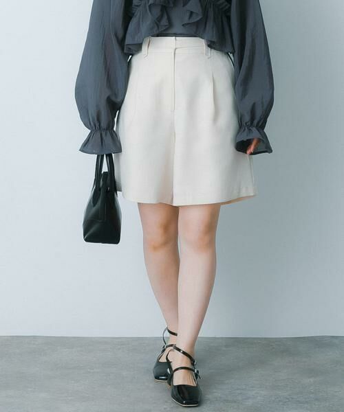 SENSE OF PLACE by URBAN RESEARCH / センスオブプレイス バイ アーバンリサーチ ショート・ハーフ・半端丈パンツ | ウエストデザインハーフパンツ | 詳細25