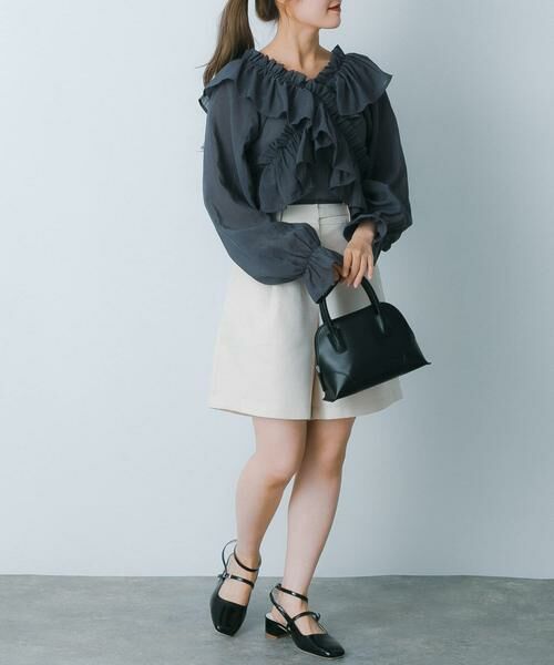 SENSE OF PLACE by URBAN RESEARCH / センスオブプレイス バイ アーバンリサーチ ショート・ハーフ・半端丈パンツ | ウエストデザインハーフパンツ | 詳細26