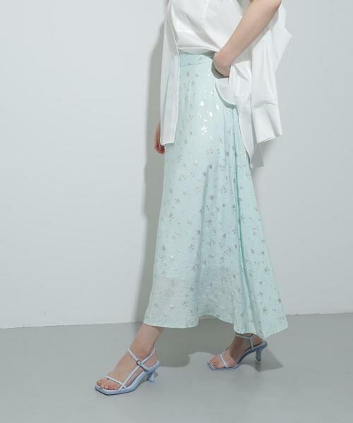 SENSE OF PLACE by URBAN RESEARCH / センスオブプレイス バイ アーバンリサーチ スカート | ハクプリントフレアスカート | 詳細3
