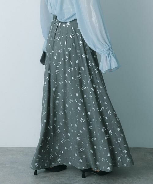 SENSE OF PLACE by URBAN RESEARCH / センスオブプレイス バイ アーバンリサーチ スカート | ハクプリントフレアスカート | 詳細12