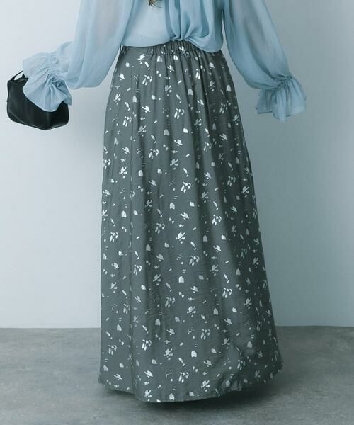 SENSE OF PLACE by URBAN RESEARCH / センスオブプレイス バイ アーバンリサーチ スカート | ハクプリントフレアスカート | 詳細13