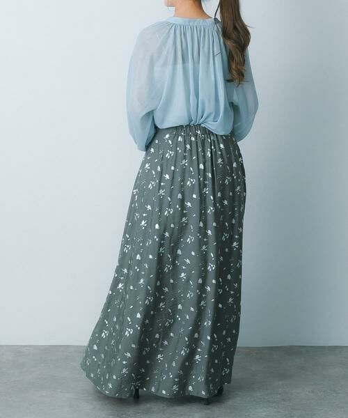 SENSE OF PLACE by URBAN RESEARCH / センスオブプレイス バイ アーバンリサーチ スカート | ハクプリントフレアスカート | 詳細15