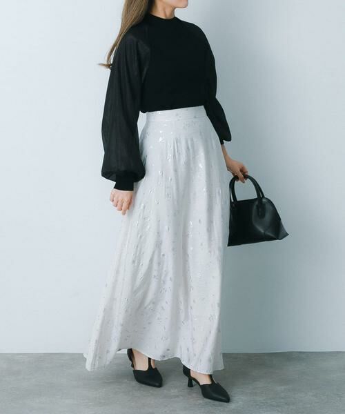 SENSE OF PLACE by URBAN RESEARCH / センスオブプレイス バイ アーバンリサーチ スカート | ハクプリントフレアスカート | 詳細19