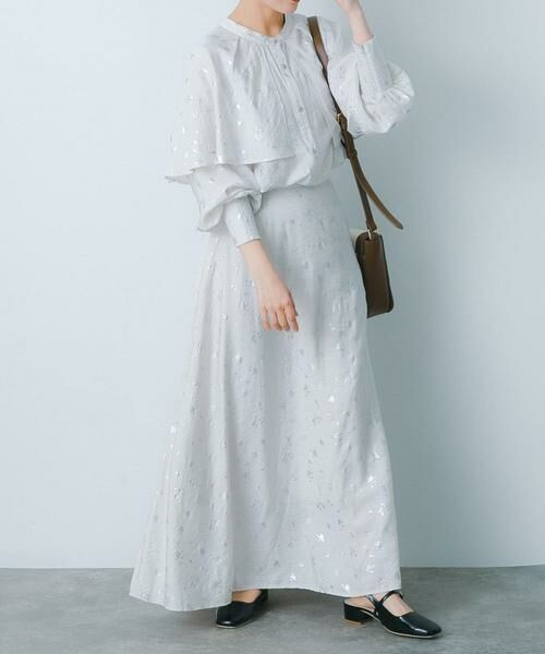 SENSE OF PLACE by URBAN RESEARCH / センスオブプレイス バイ アーバンリサーチ スカート | ハクプリントフレアスカート | 詳細20