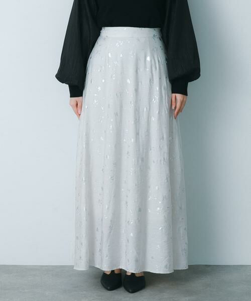 SENSE OF PLACE by URBAN RESEARCH / センスオブプレイス バイ アーバンリサーチ スカート | ハクプリントフレアスカート | 詳細22