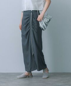 SENSE OF PLACE by URBAN RESEARCH / センスオブプレイス バイ アーバンリサーチ スカート | ジップデザインナロースカート