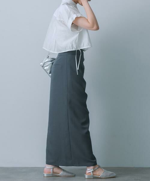 SENSE OF PLACE by URBAN RESEARCH / センスオブプレイス バイ アーバンリサーチ スカート | ジップデザインナロースカート | 詳細4