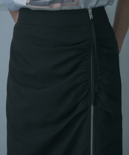 SENSE OF PLACE by URBAN RESEARCH / センスオブプレイス バイ アーバンリサーチ スカート | ジップデザインナロースカート | 詳細26