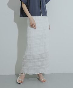 SENSE OF PLACE by URBAN RESEARCH / センスオブプレイス バイ アーバンリサーチ スカート | アイラインフリルスカート