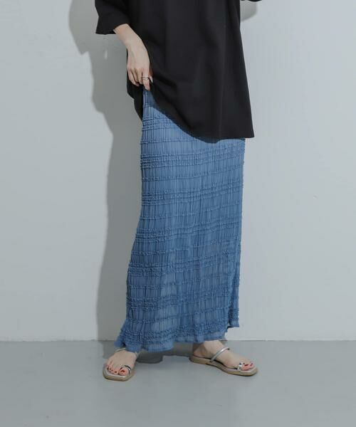 SENSE OF PLACE by URBAN RESEARCH / センスオブプレイス バイ アーバンリサーチ スカート | アイラインフリルスカート | 詳細1