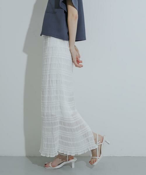 SENSE OF PLACE by URBAN RESEARCH / センスオブプレイス バイ アーバンリサーチ スカート | アイラインフリルスカート | 詳細13